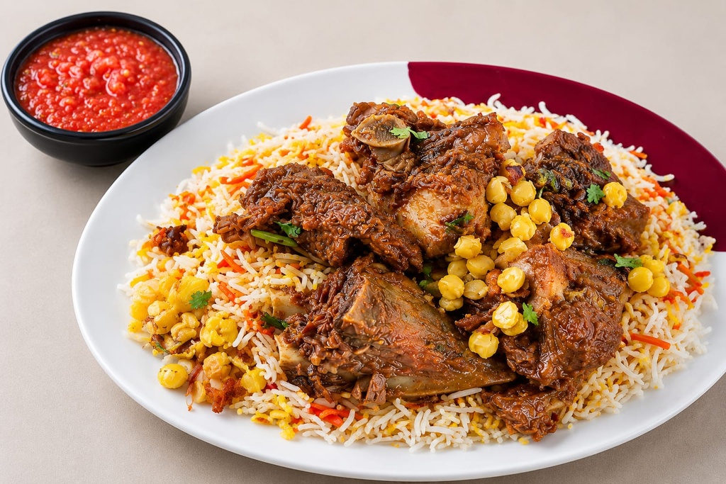 برياني لحم (عرض)