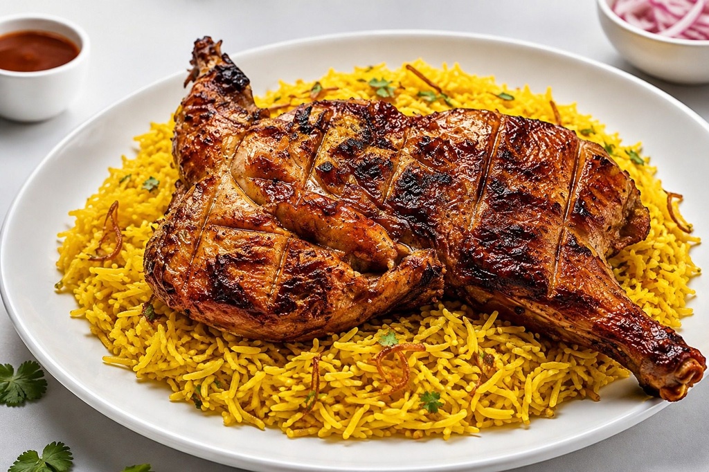 Madhbi with Rice
